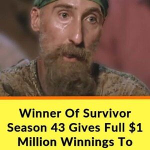 52-year-old “Survivor” winner promises to donate entire $1 million prize to veterans in need