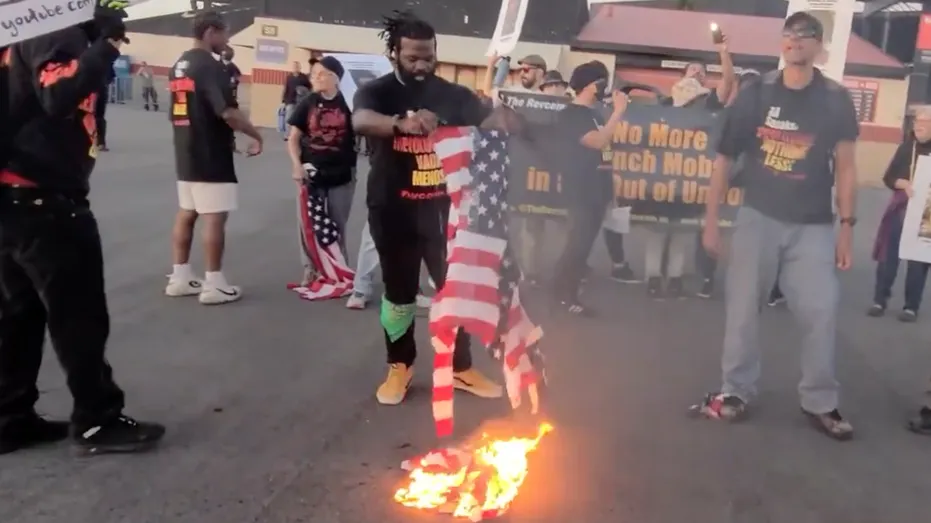 WATCH: Communists Crash Jason Aldean Concert, Burn American Flags