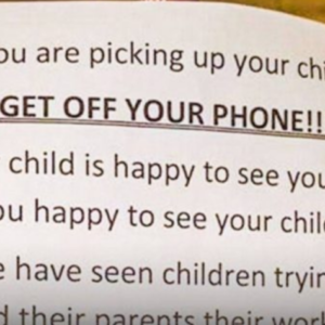 ‘Rude’ Sign On Daycare Door Goes Viral After Mother Snaps Photo Of It