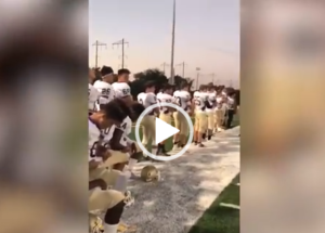 A High School Football Team Decided To Take A Knee For The Anthem, So The Refs Taught Them A Lesson