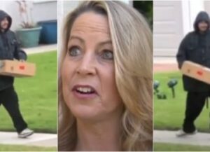 VIDEO: Fed-Up Mom’s Encounter With Porch Pirate Goes Viral