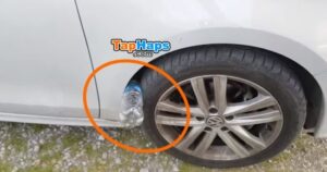 Horrible Trick: If You See Plastic Bottle On Your Tire, You Could Be At Risk