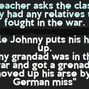 A teacher asks the..