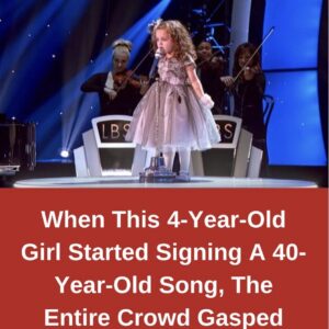 When This 4-Year-Old Girl Started Signing A 40-Year-Old Song, The Entire Crowd Gasped