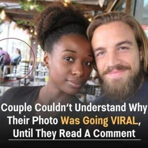 Confused Couple Surprised by Sudden Photo Fame, Discovers Clarity in Unexpected Comment.