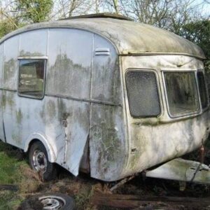 Inside his grandparents’ sealed garage, he discovered a 63-year-old caravan