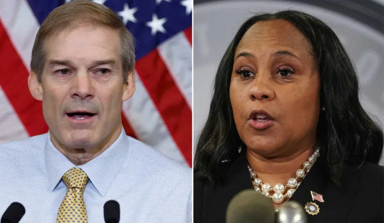 JUST IN: Jim Jordan Threatens Fani Willis With Legal Action