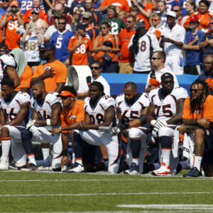 Broncos Team Chooses to Stand for the Flag Instead of Kneeling in Latest Game