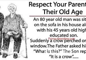 Heartwarming Story: Respect Your Parents In Their Old Age