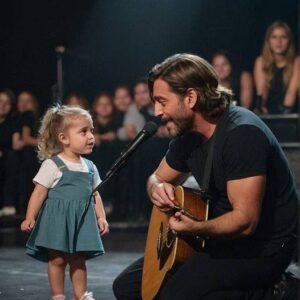 The superstar invited a young girl to sing, and within seconds, she captivated the audience, bringing down the house with her performance.