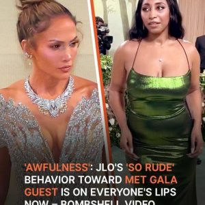 JLo Slammed for Acting ‘So Rude’ toward Guest at Met Gala Red Carpet: Video & Details of What Happened