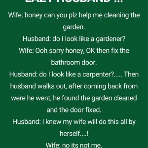 LAZY HUSBAND !!! (FUNNY STORY)