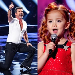 After waiting for so long, Simon Cowell pressed the button, knelt down, and simply asked her to sing once again…