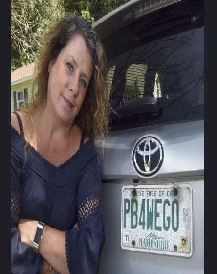 She has her license plate for 15 years, but now the state finds it “inappropriate.”