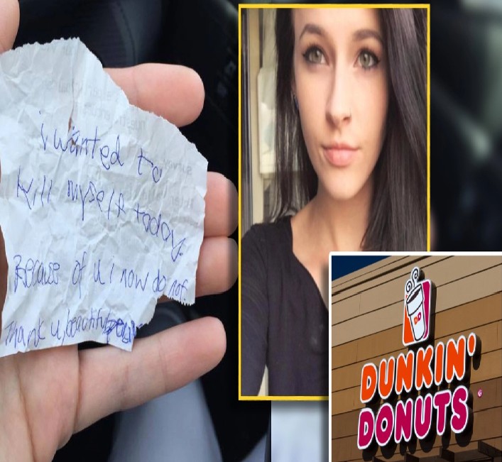 She Gave A Homeless Man Coffee And He Slipped Her This Note. . .TEARS!