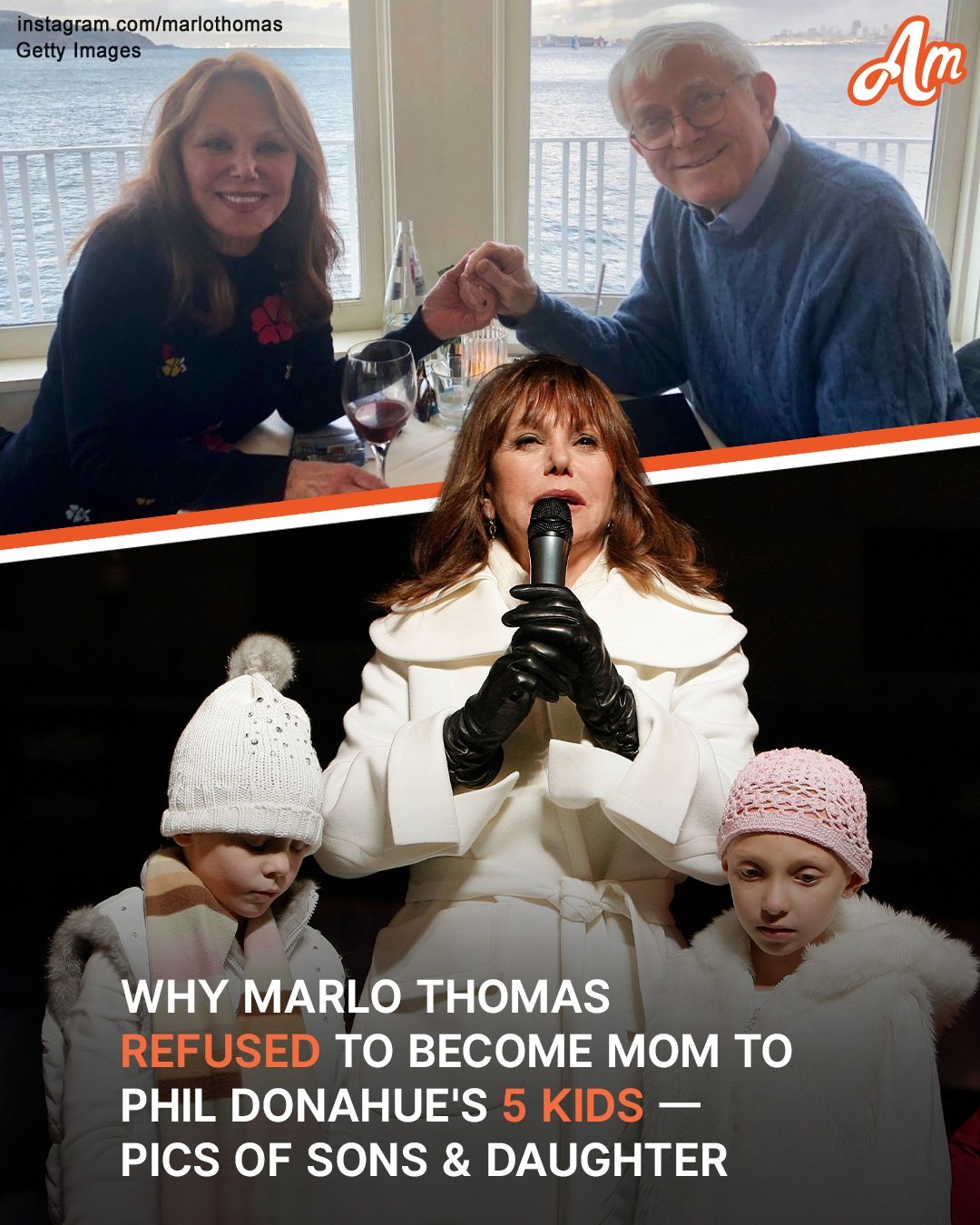 Why Marlo Thomas Refused to Become ‘Mom’ of Phil Donahue’s 5 Kids – What Do They Look Like?