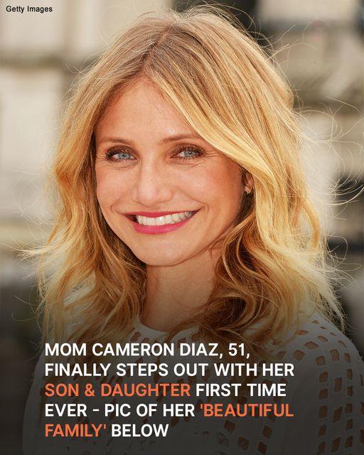 Cameron Diaz & Benji Madden Seen with Her Daughter & Son for the First Time, Igniting Online Reactions