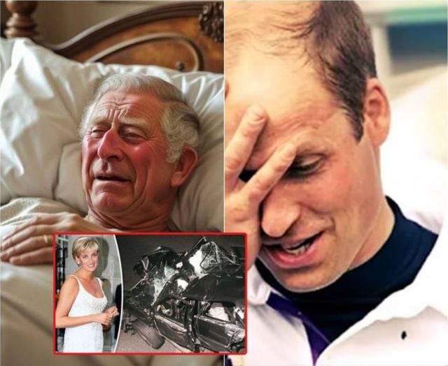 SAD NEW: Filled with remorse, King Charles finally confessed to William as he lay in his hospital bed: “Diana’s accident was not an accident; I am sorry…” – Saga News