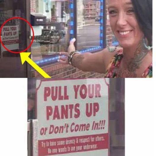 An ‘Offensive’ sign in the window of one Oklahoma booze store sparked outrage online 😮