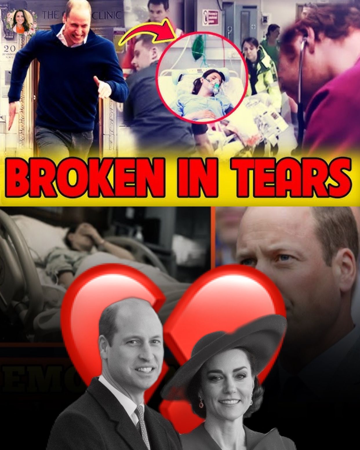 OH ! Royal Tragedy: William and Kate Devastated