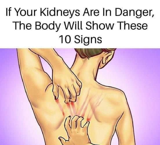 If Your Kidneys Are in Danger, the Body Will Show these 10 Signs