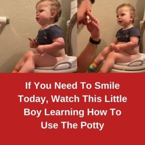 If You Need To Smile Today, Watch This Little Boy Learning How To Use The Potty