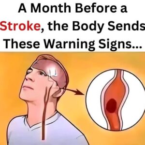 Attention… A Month Before a Stroke, Your Body Sends These Signals…