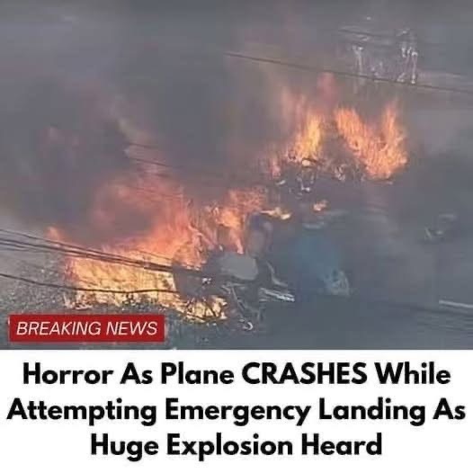 Horror As Plane CRASHES While Attempting