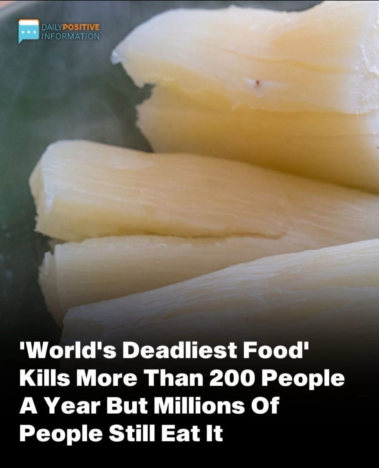 Over 200 People Are Killed By The “World’s Deadliest Food” Every Year, But Almost 500 Million People Still Eat It