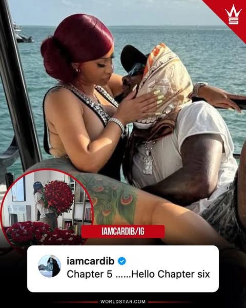 Cardi B & NFL Star Steffon Diggs Having A Good Time!