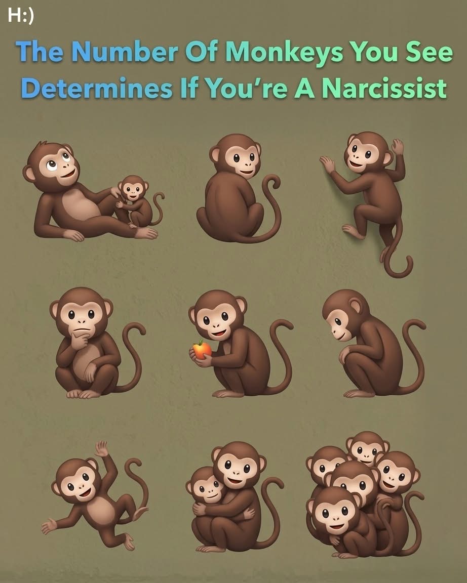 The Number Of Monkeys You See In This Visual Test Could Reveal Whether ...